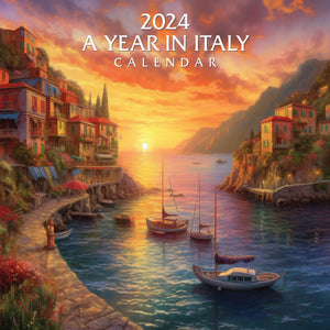 2024 A Year In Italy Calendar
