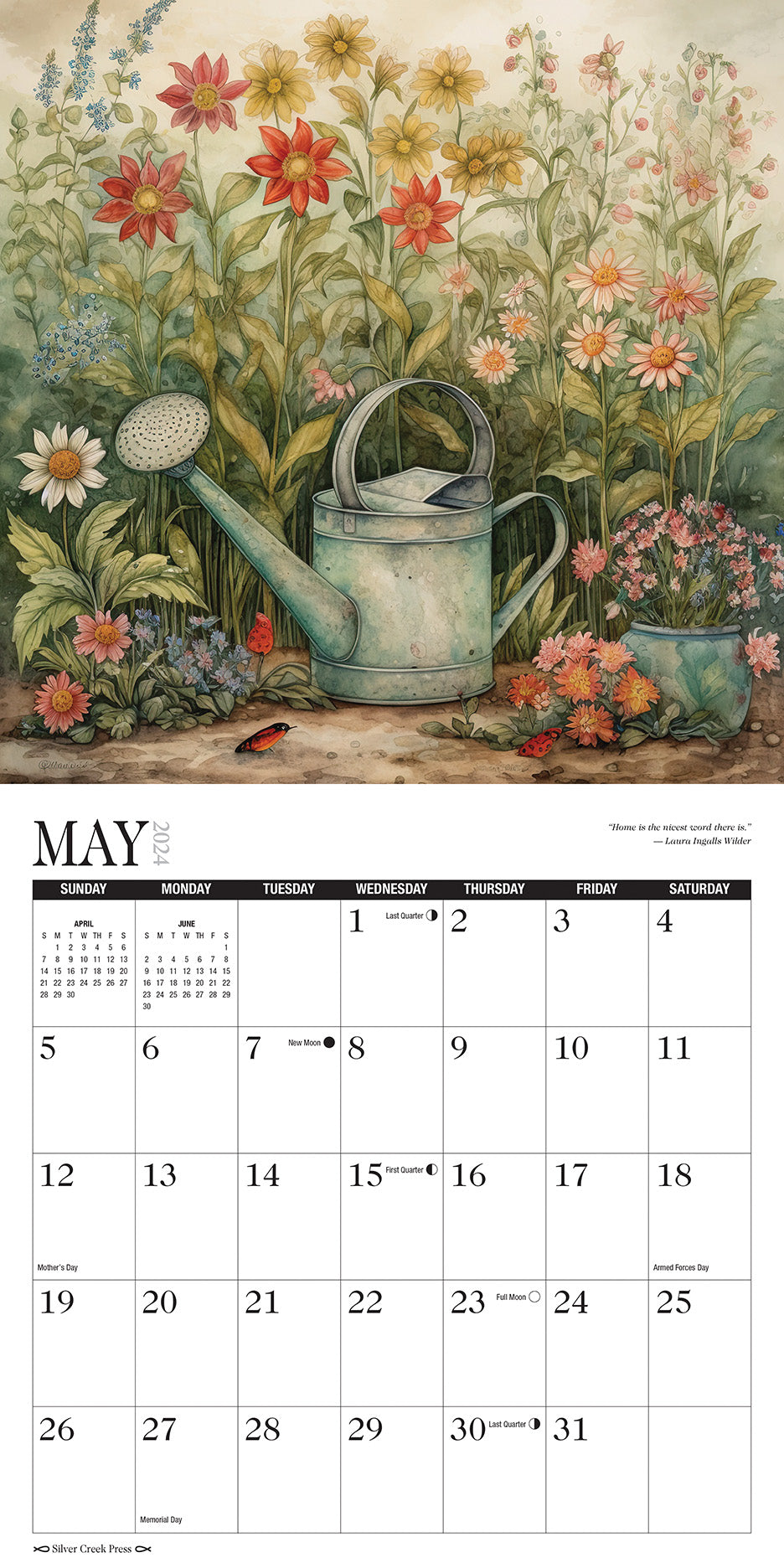 2024 Home Sweet Home Calendar Silver Creek Press