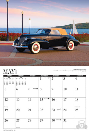 2024 Classic Cars Calendar