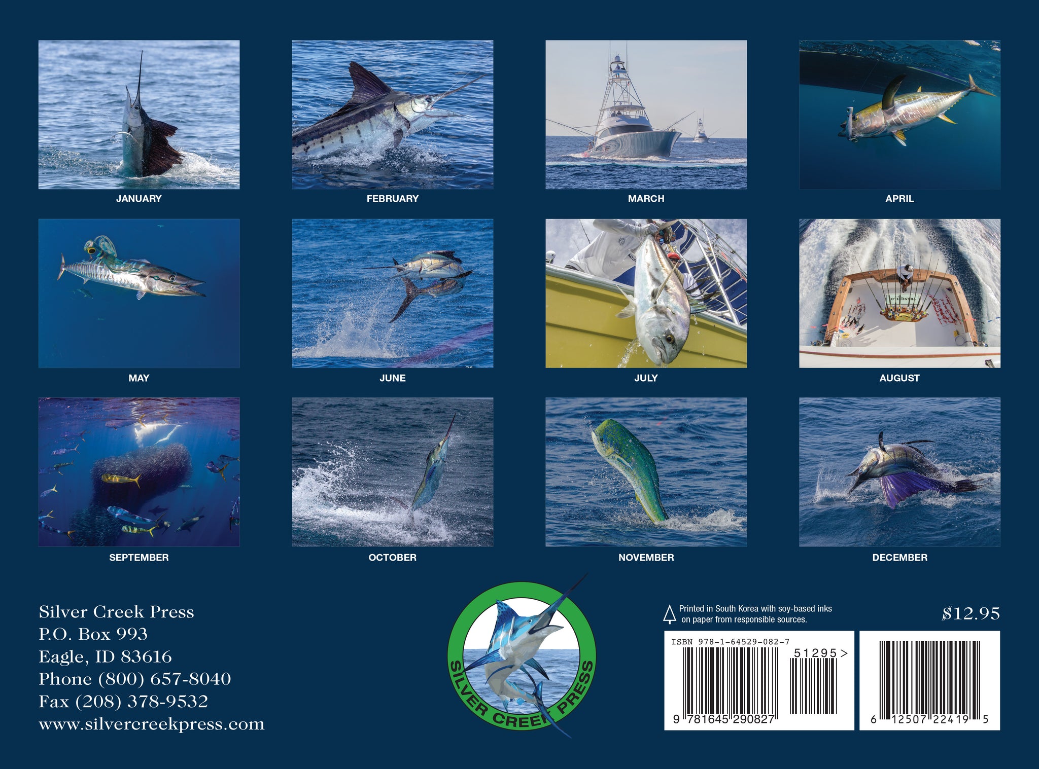 2024 Saltwater Sportsmen & Trophy Game Fish Calendar