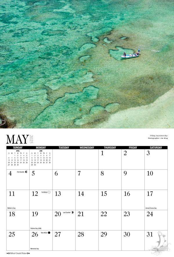 2025 Saltwater Fly Fishing Calendar - Silver Creek Press 2025-saltwater-fly-fishing-calendar-silver-creek-press