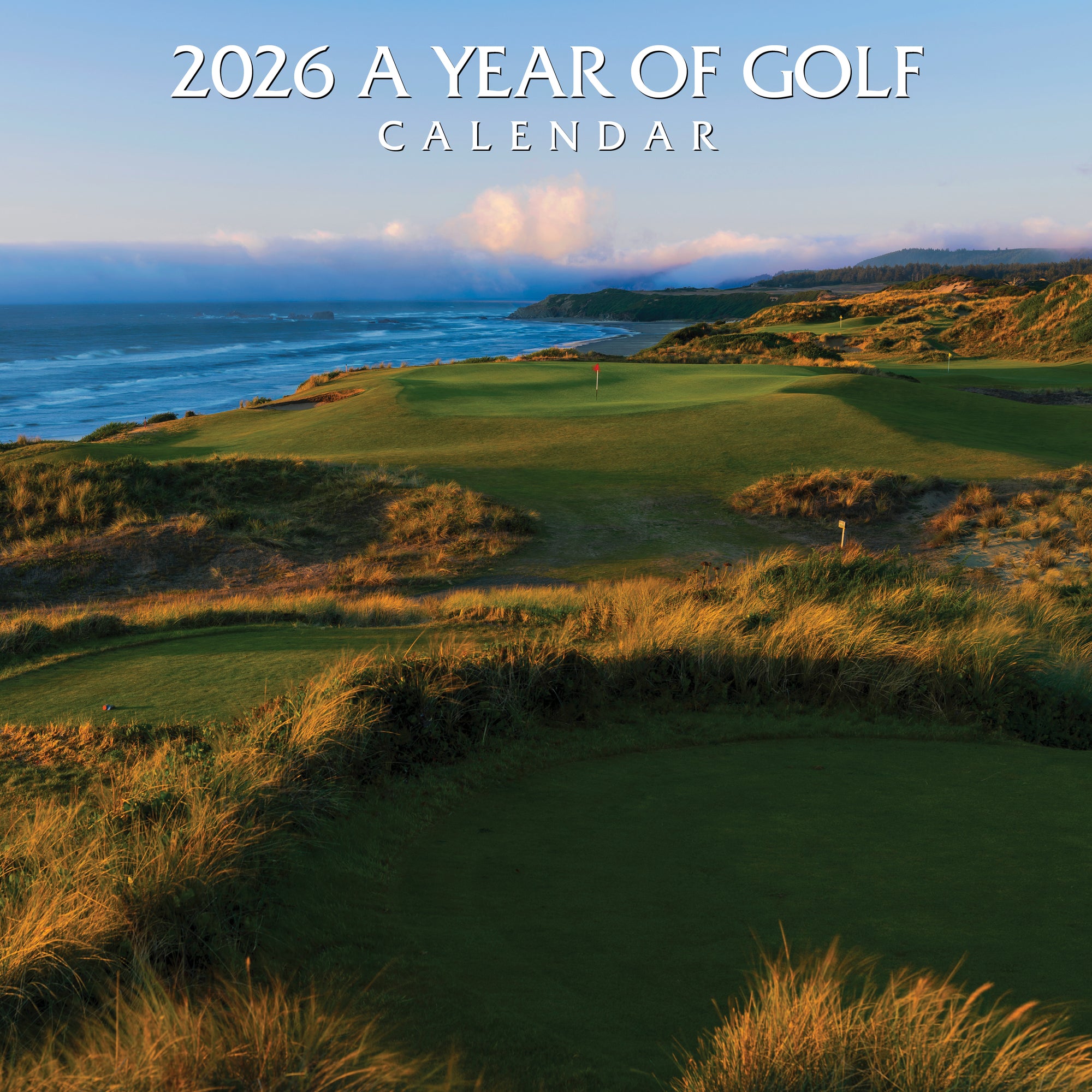 2026 A Year Of Golf Calendar 12x12