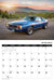2026 American Muscle Cars Calendar