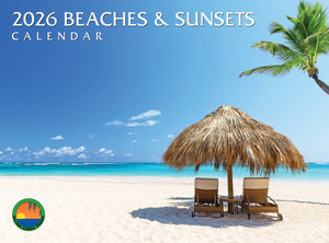 2026 Beaches & Sunsets Calendar