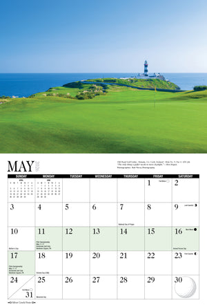 2026 Best Of Golf Calendar