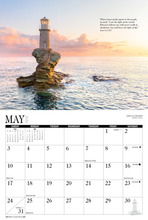 2026 Lighthouse Calendar "A Guiding Light"