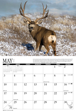 2026 Mule Deer Calendar