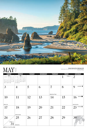 2026 National Parks & Forests Calendar