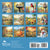 Calendar with twelve bird-themed illustrations on a blue background, featuring Silver Creek Press branding.