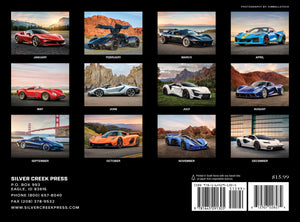 2026 Super Cars Calendar