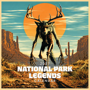 2027 National Parks Legends Calendar 12x12