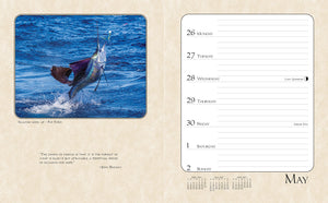 2027 Sportsman's Desk Calendar