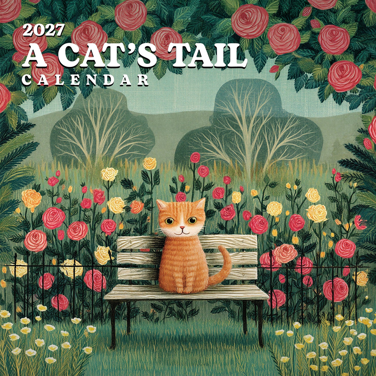 2027 A Cat's Tail Calendar 12x12