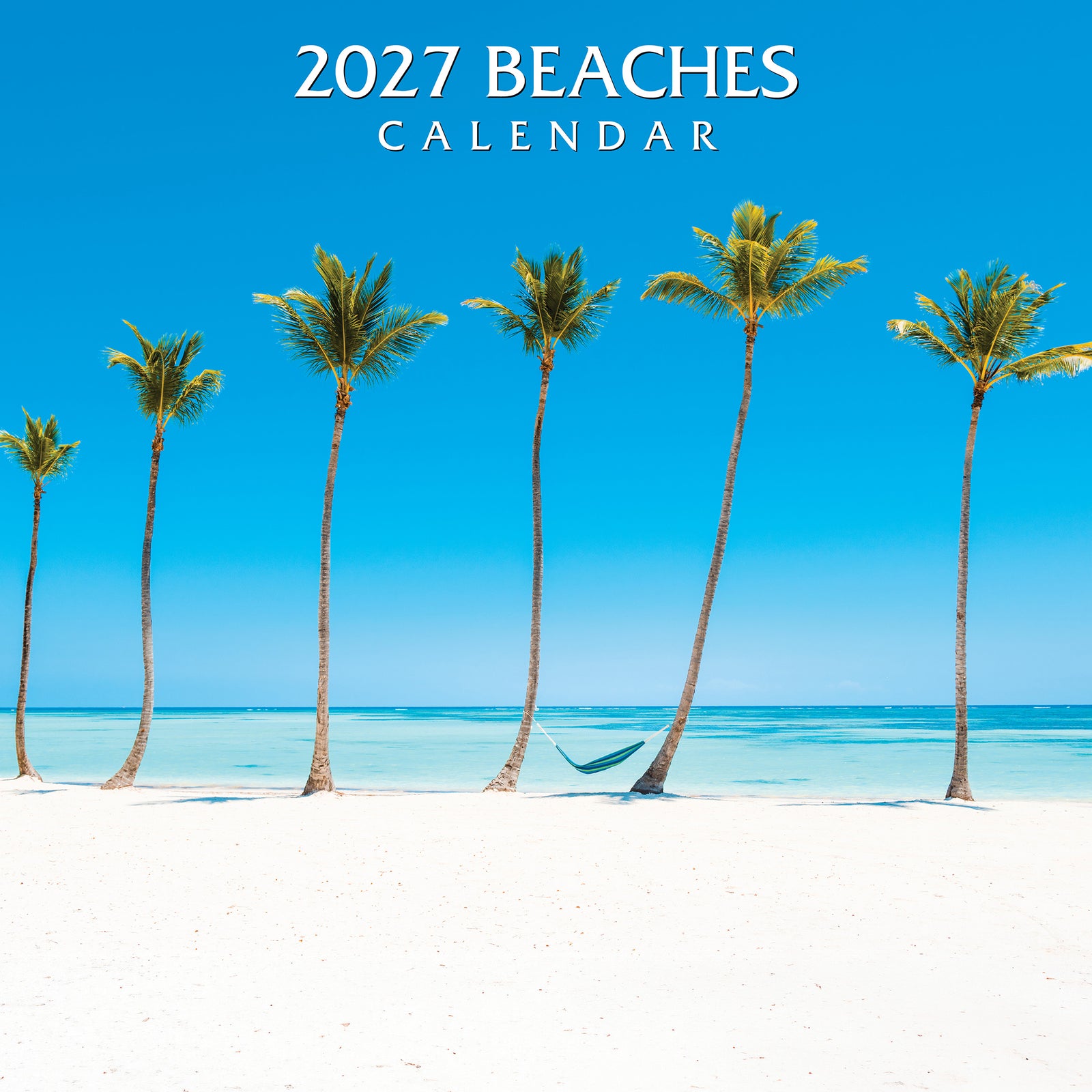 2027 Beaches Calendar 12x12