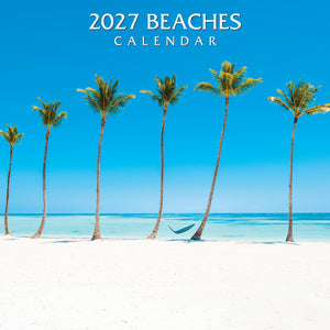2027 Beaches Calendar 12x12