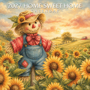 2027 Home Sweet Home Calendar 12x12