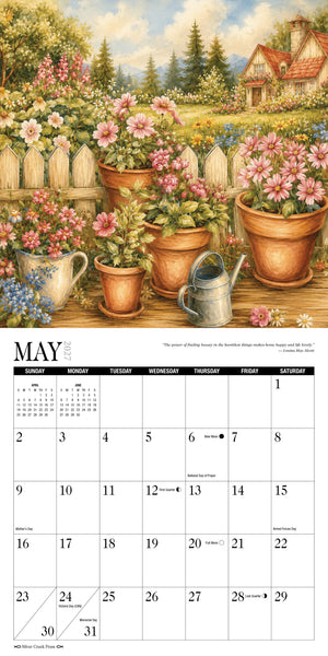 2027 Home Sweet Home Calendar 12x12