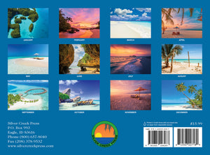 2027 Beaches & Sunsets Calendar
