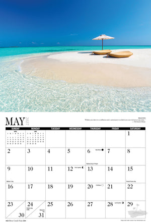 2027 Beaches & Sunsets Calendar
