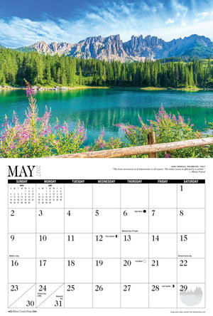 2027 Lakes Calendar