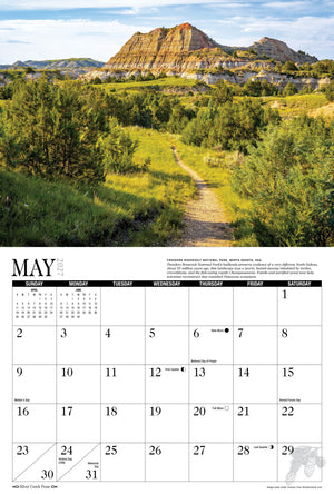 2027 National Parks & Forests Calendar