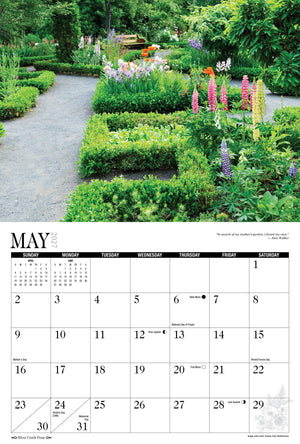 2027 Secret Gardens Calendar