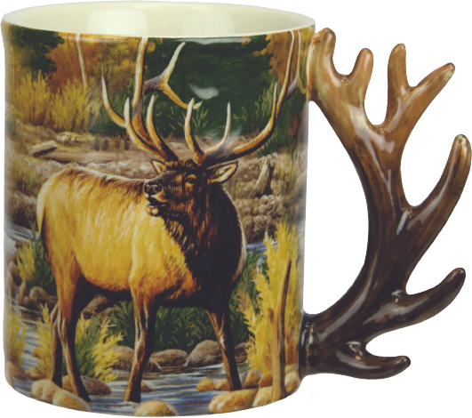 3D Wildlife Ceramic Mugs