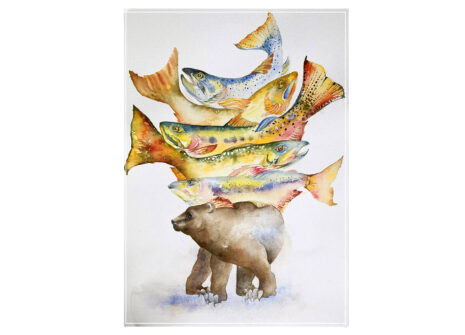 Bearing 5 Fish - Christmas Card