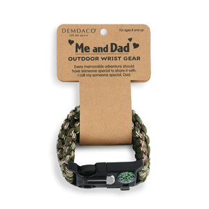 Me & Dad- Outdoor Camo Wrist Gear