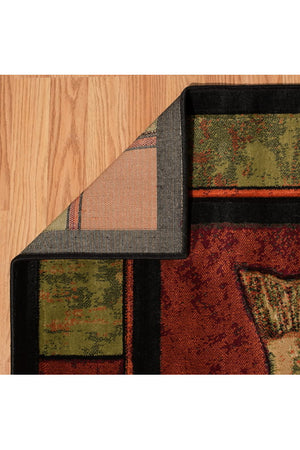 Rainbow Trout Fishing Scatter Rug and Petite Accent Rug