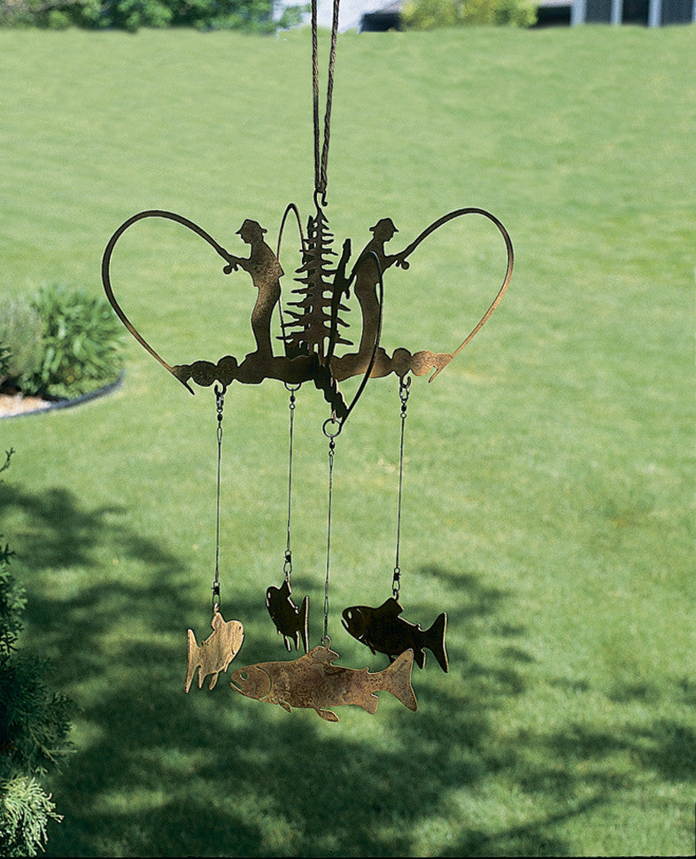 Angler's Trout Wind Chime
