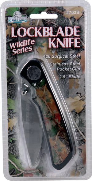 Wildlife Series- Lockblade Folding Knife