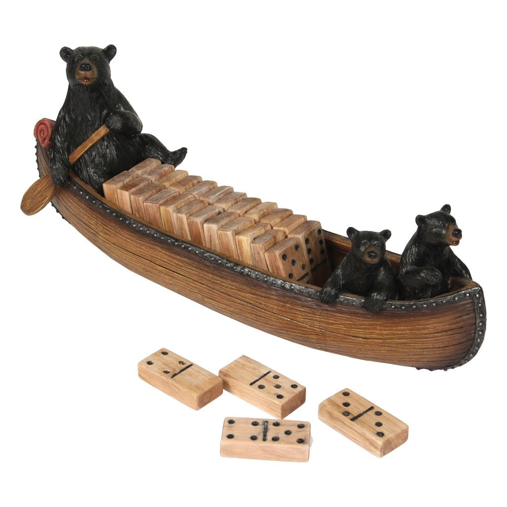 Bears in Canoe- Domino Set