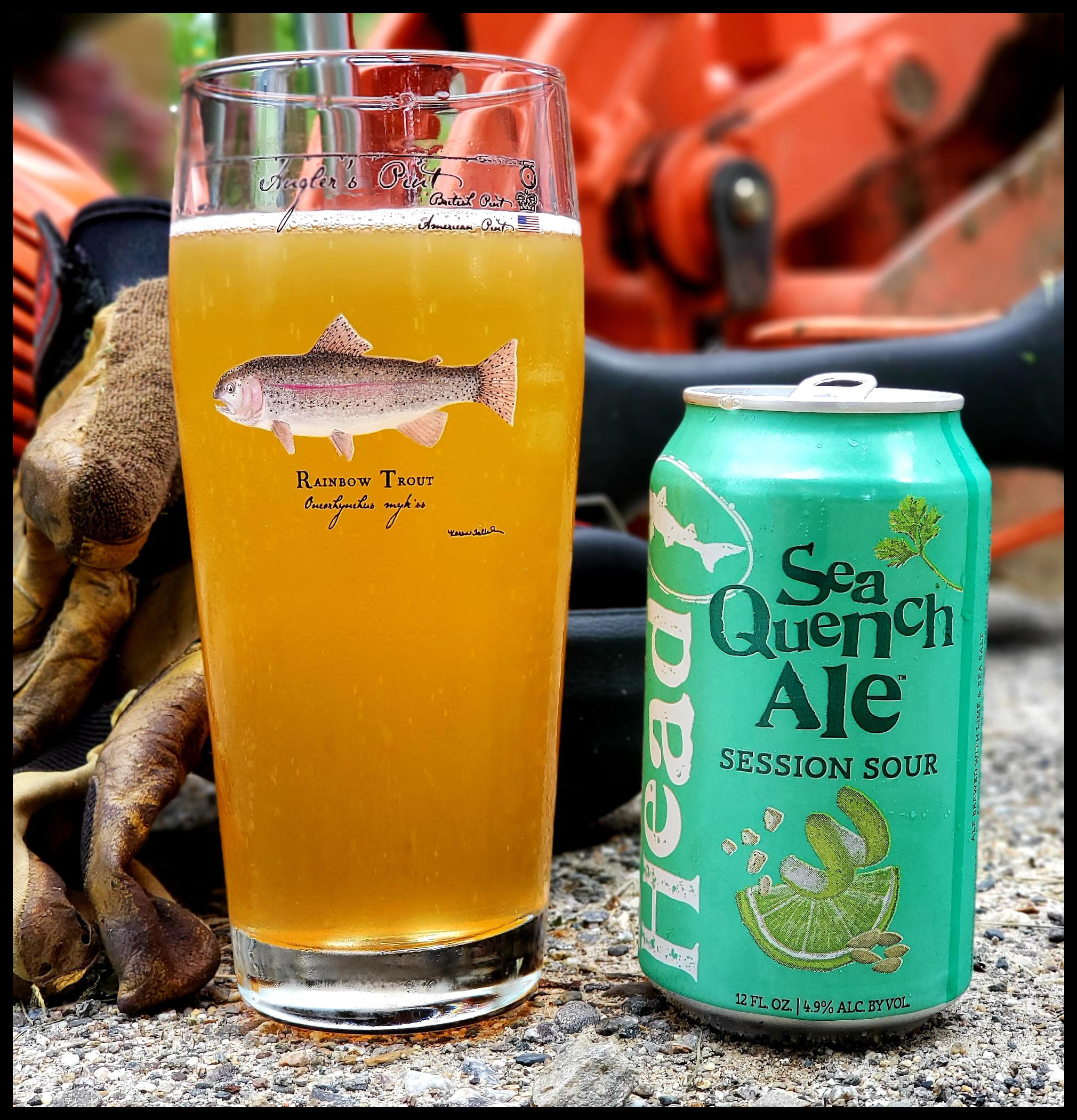 Angler's Pint Glasses- Choose From 4 Different Trout