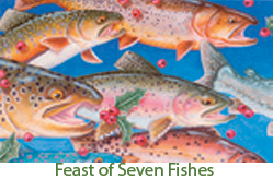 Feast of Seven Fishes - Christmas Card