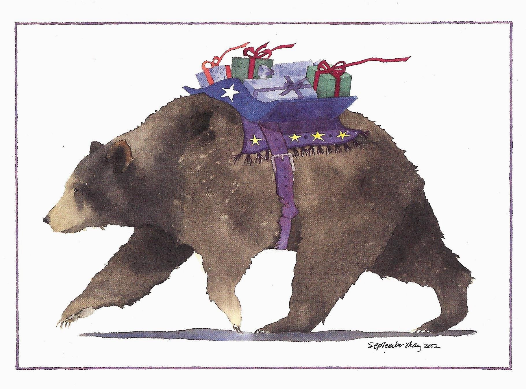 Bearing Gifts - Christmas Card
