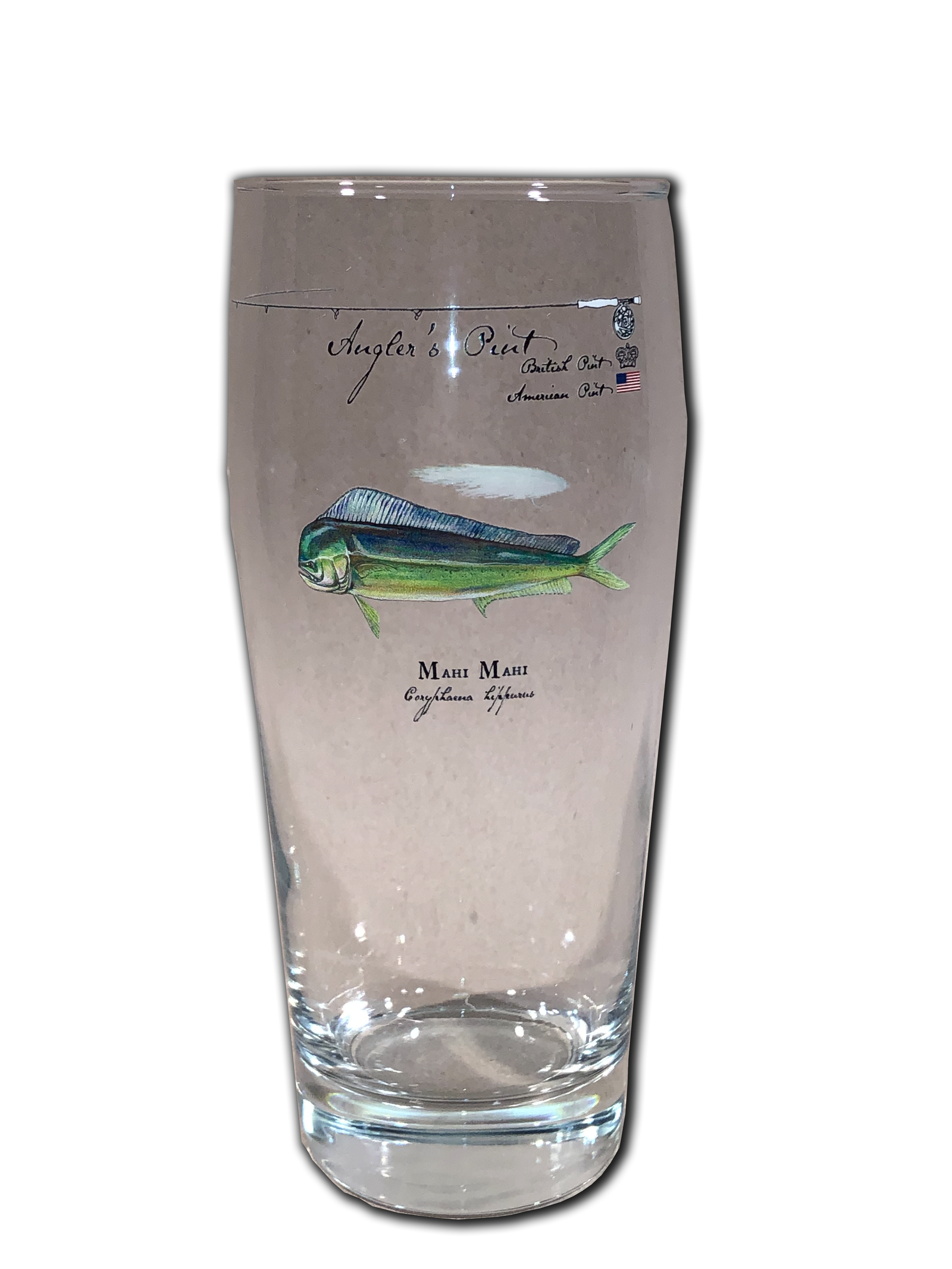 Mahi Pint Glass