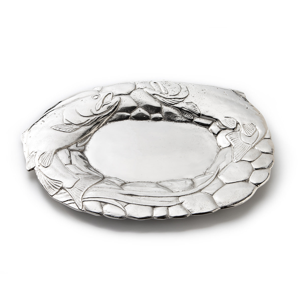 Trout Metal Platter