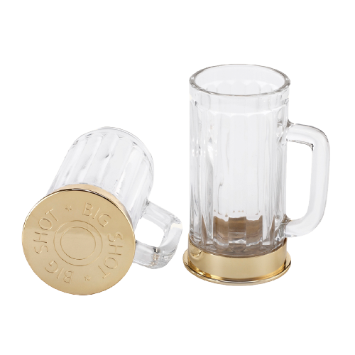 Big Shot Beer Steins - Set of 2
